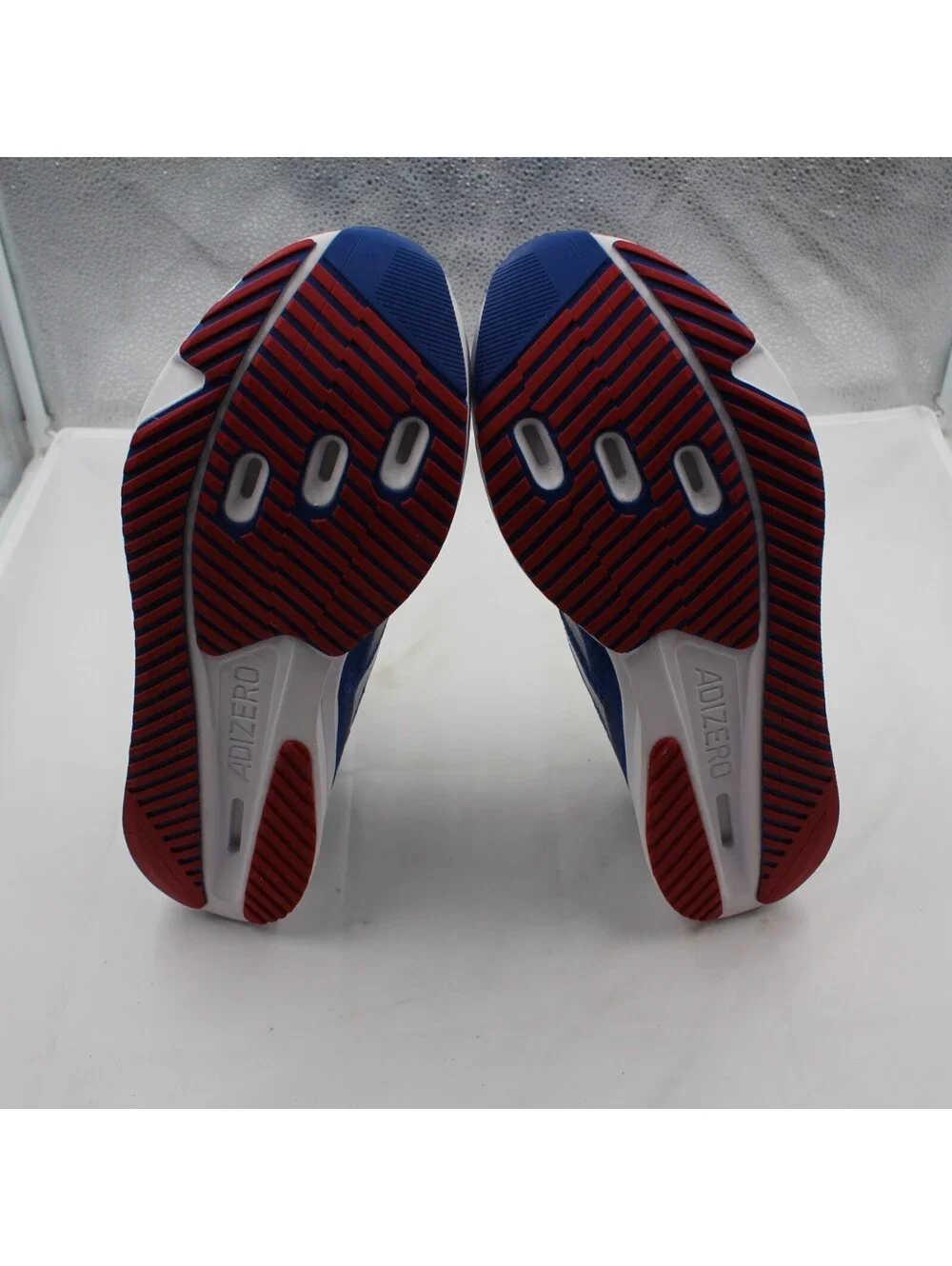 Adidas Adizero SL2 Sz 7 Men / 8 Women Kansas Jayhawks CROYAL/TEPORE/FTWWHT Blue